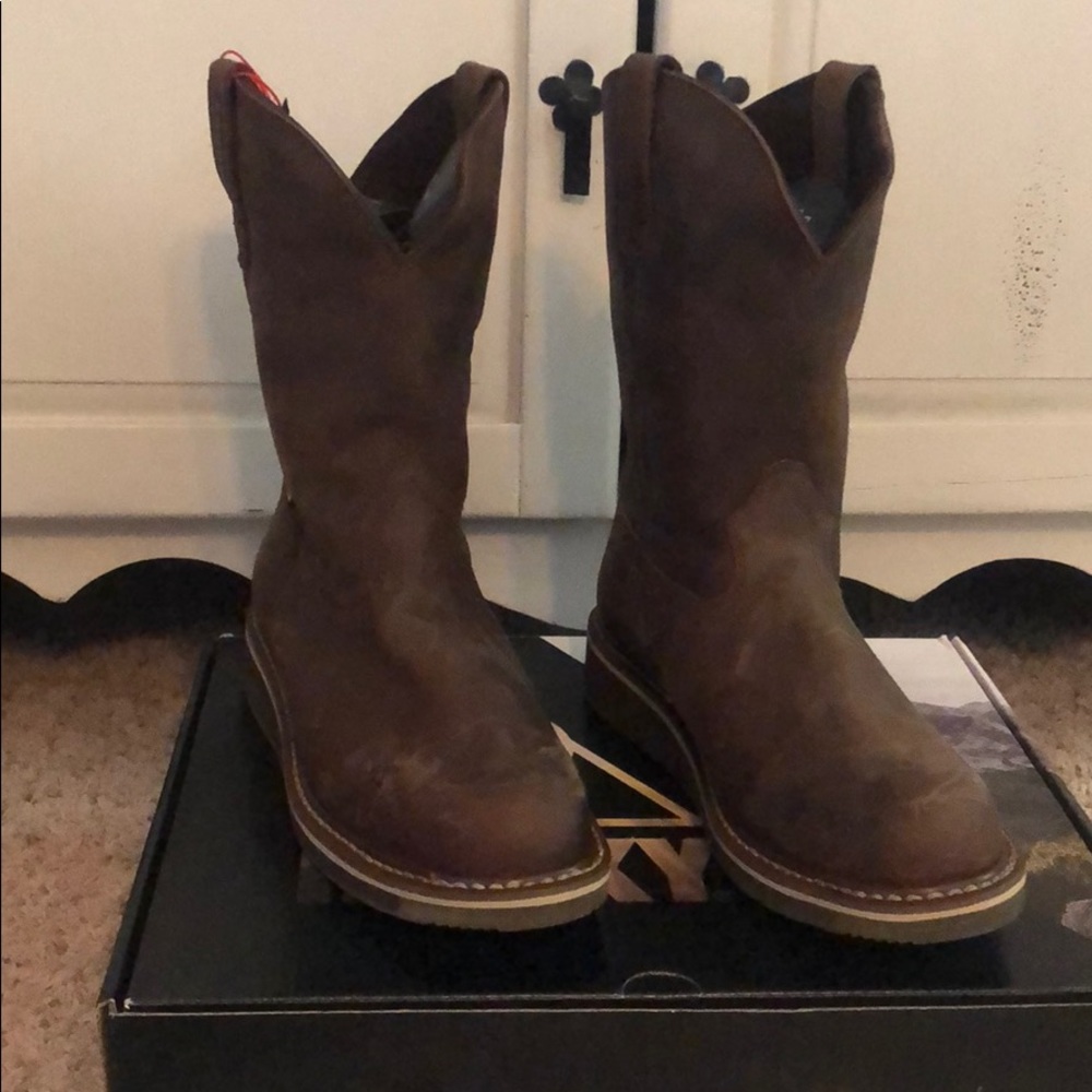 Rocky steel toe waterproof boot